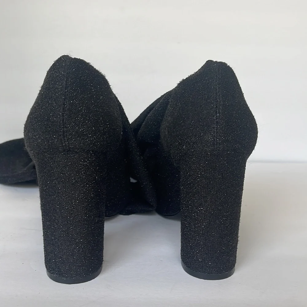 Zara sock glitter over the knee boots - Picture 4 of 10